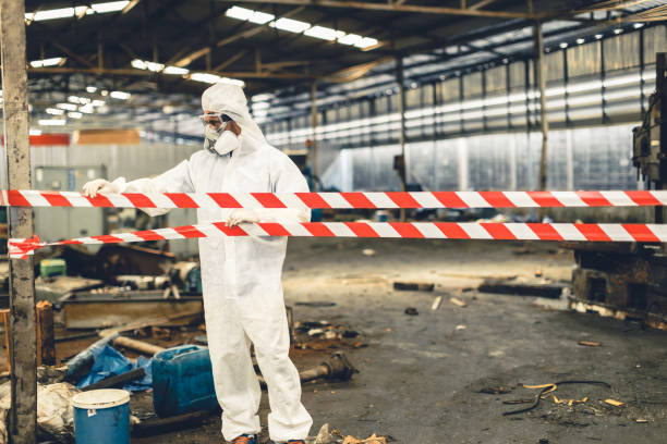 Professional Infectious Disease Decontamination technician working in Glendale, CO
